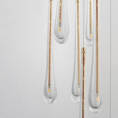 Stillo 9 Light Pendant Gold