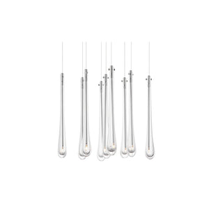 Stillo 9 Light Pendant Nickel