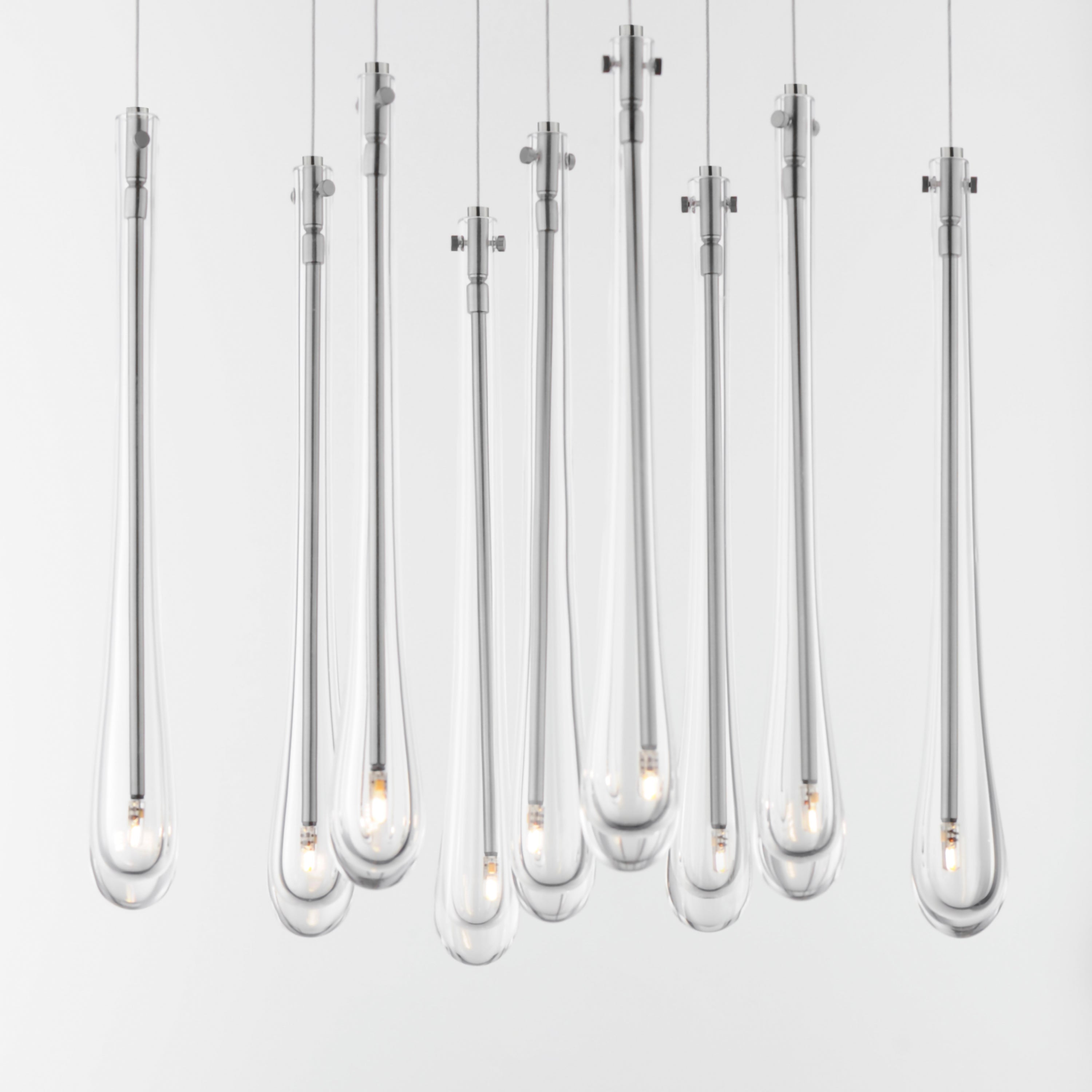 Stillo 9 Light Pendant Nickel