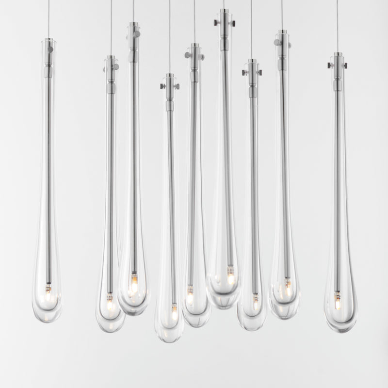 Stillo 9 Light Pendant Nickel
