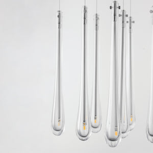 Stillo 9 Light Pendant Nickel