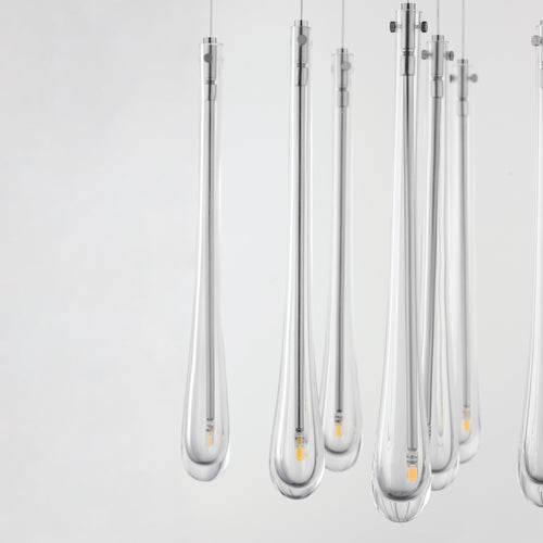 Stillo 9 Light Pendant Nickel