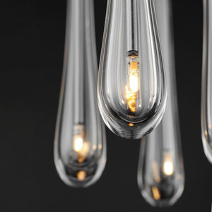 Stillo 9 Light Pendant Nickel