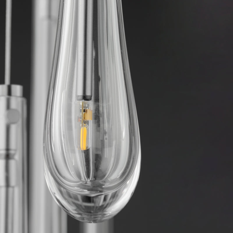 Stillo 9 Light Pendant Nickel