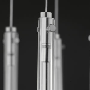Stillo 9 Light Pendant Nickel