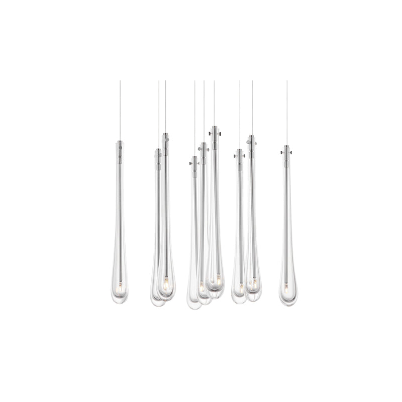 Stillo 9 Light Pendant Nickel
