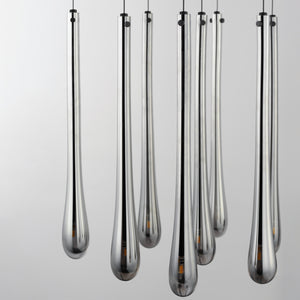 Stillo 9 Light Pendant Black