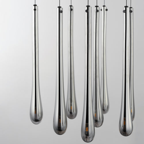 Stillo 9 Light Pendant Black