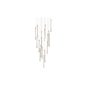 Stillo 18 Light Pendant Gold