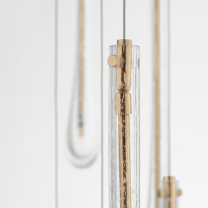 Stillo 18 Light Pendant Gold