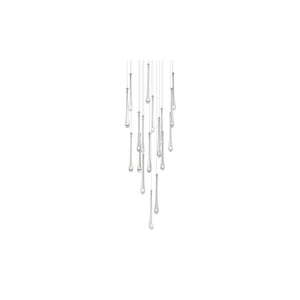 Stillo 18 Light Pendant Nickel