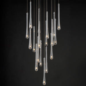 Stillo 18 Light Pendant Nickel