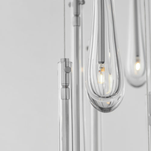 Stillo 18 Light Pendant Nickel