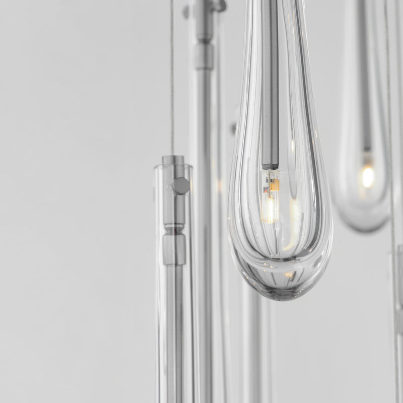 Stillo 18 Light Pendant Nickel