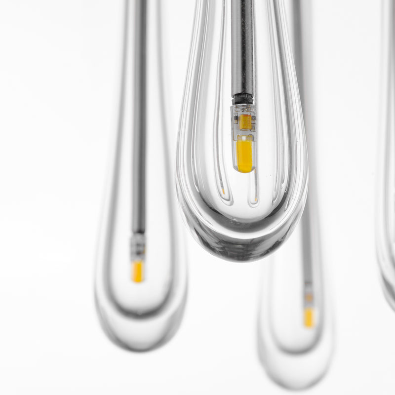 Stillo 18 Light Pendant Nickel