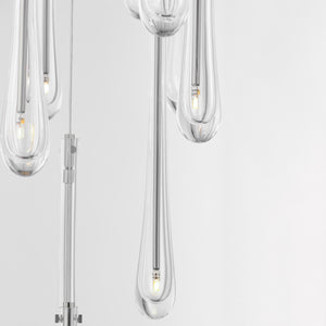 Stillo 18 Light Pendant Nickel