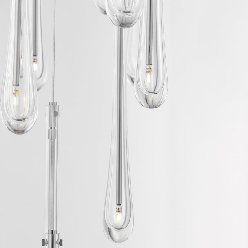 Stillo 18 Light Pendant Nickel