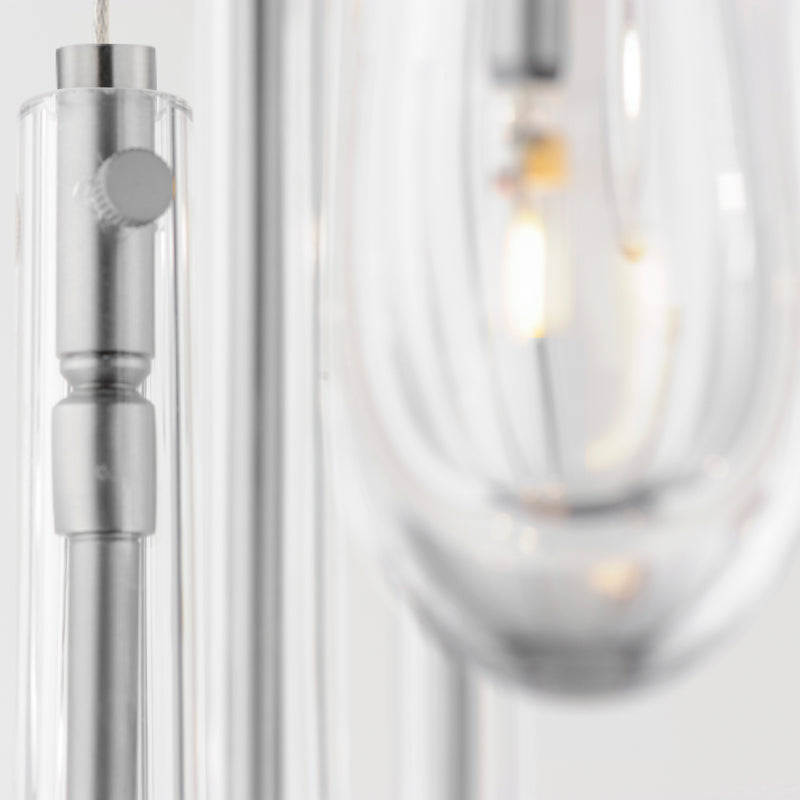 Stillo 18 Light Pendant Nickel