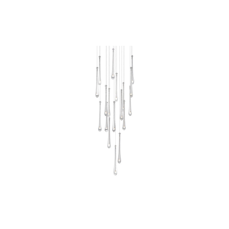 Stillo 18 Light Pendant Nickel