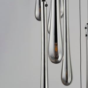 Stillo 18 Light Pendant Black