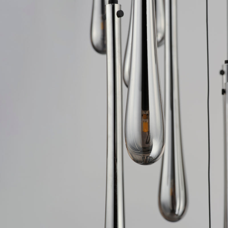 Stillo 18 Light Pendant Black