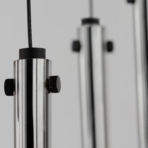 Stillo 18 Light Pendant Black