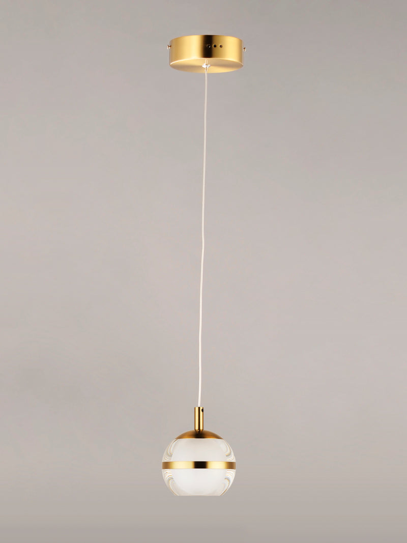 Swank Pendant Brass