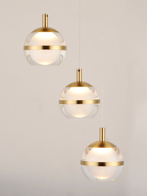 Swank 3 Light Brass