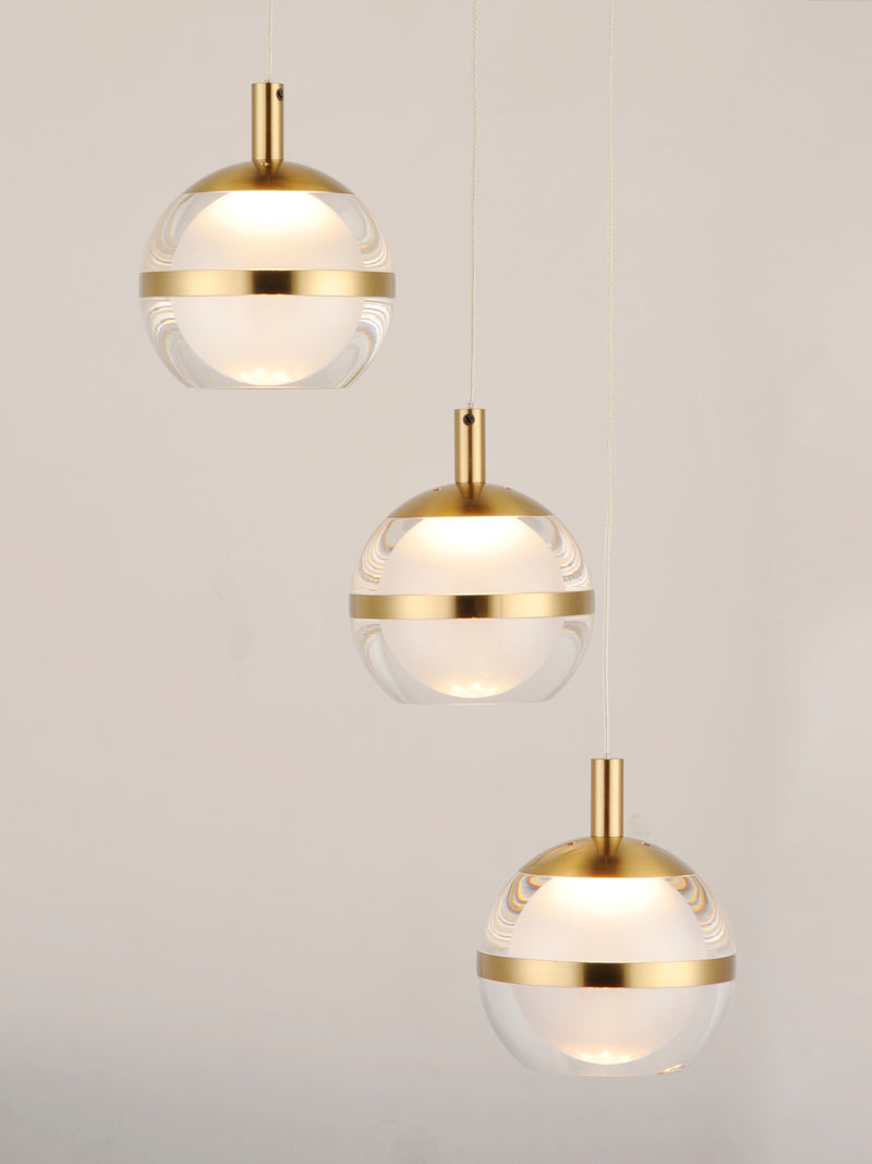 Swank 3 Light Brass