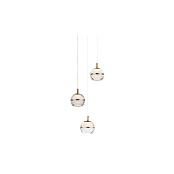 Swank 3 Light Brass