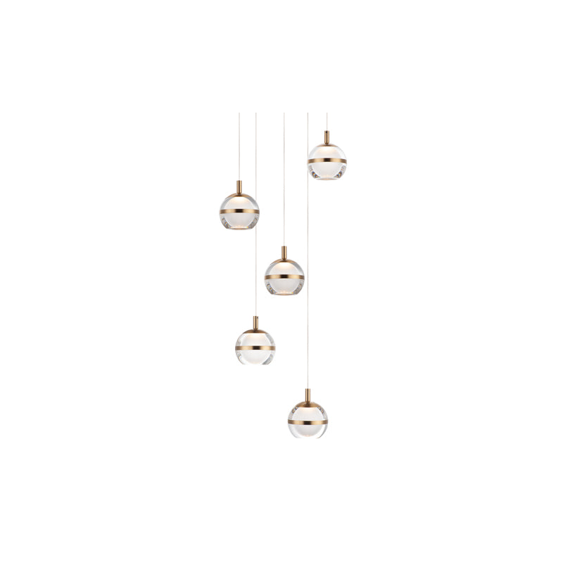 Swank 5 Light Brass