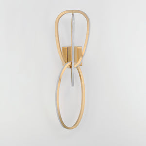 Unity Wall Sconce Brushed Champagne