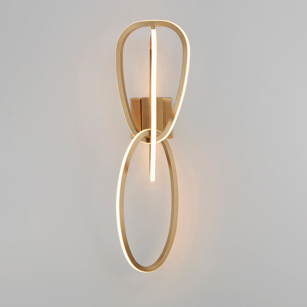 Unity Wall Sconce Brushed Champagne