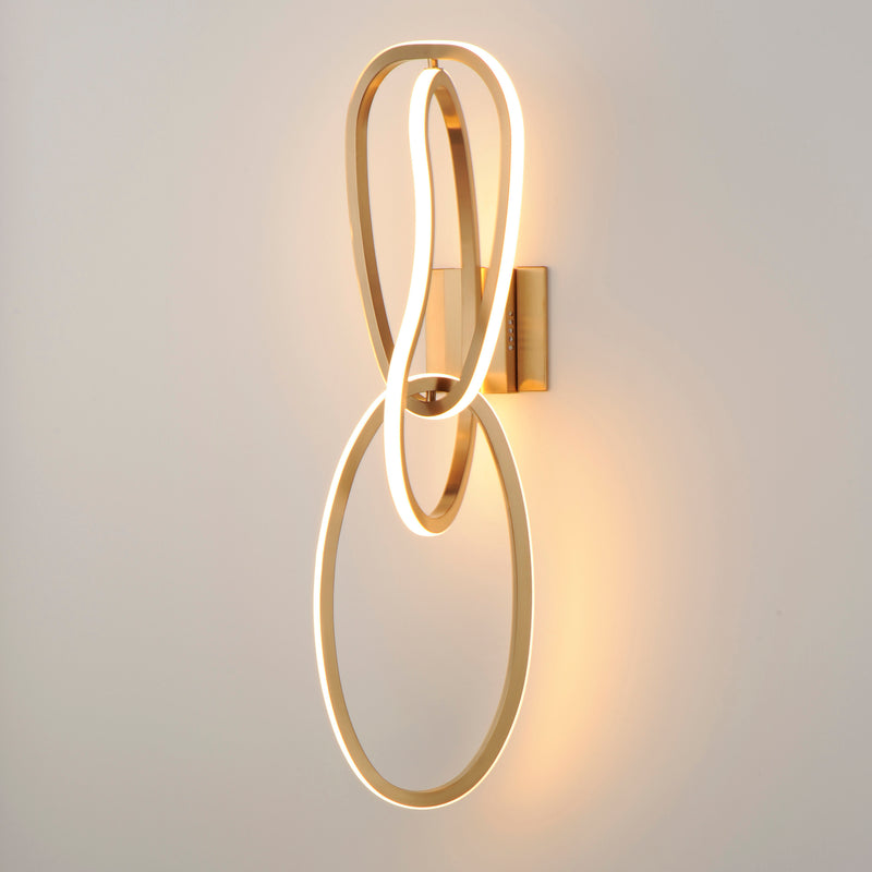 Unity Wall Sconce Brushed Champagne