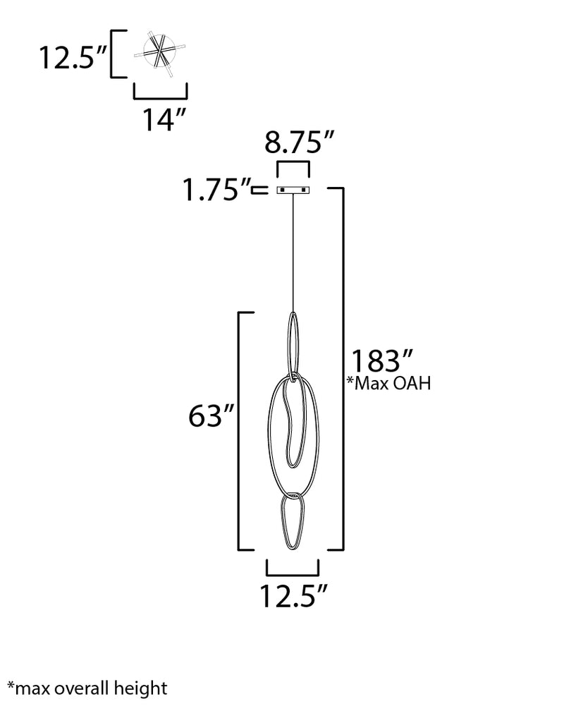 Unity Champagne Pendant