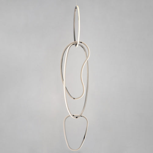 Unity Black Chrome Pendant