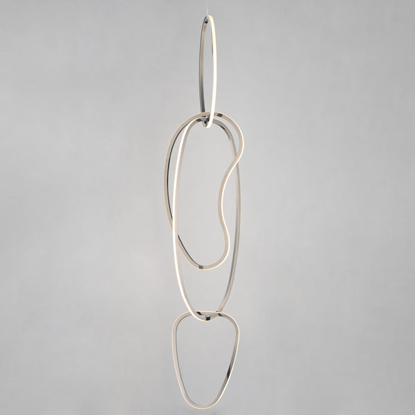 Unity Black Chrome Pendant