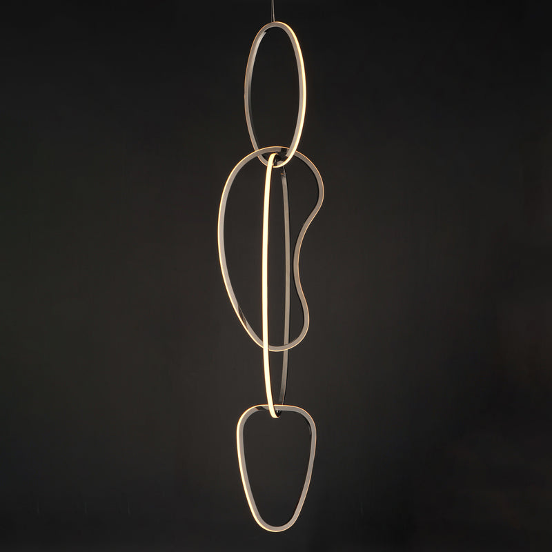 Unity Black Chrome Pendant