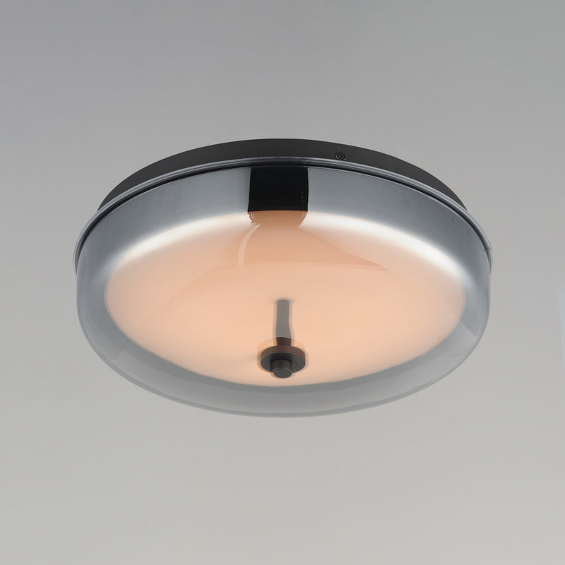 Voto Led Flush Mount Gunmetal