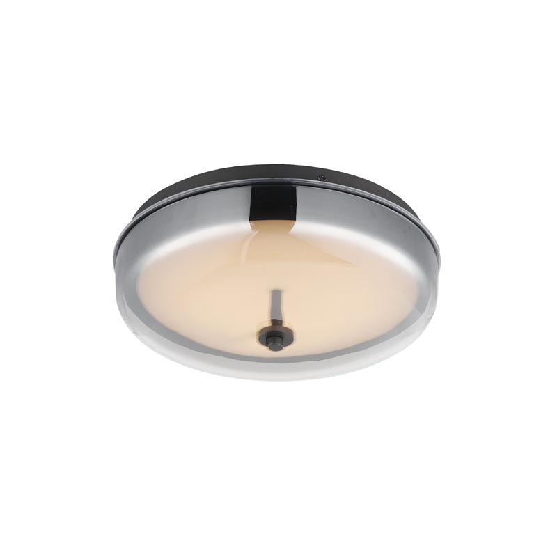 Voto Led Flush Mount Gunmetal