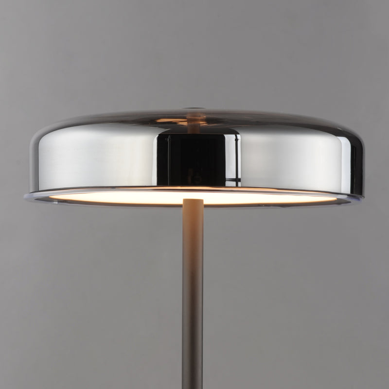 Voto Gunmetal Led Table