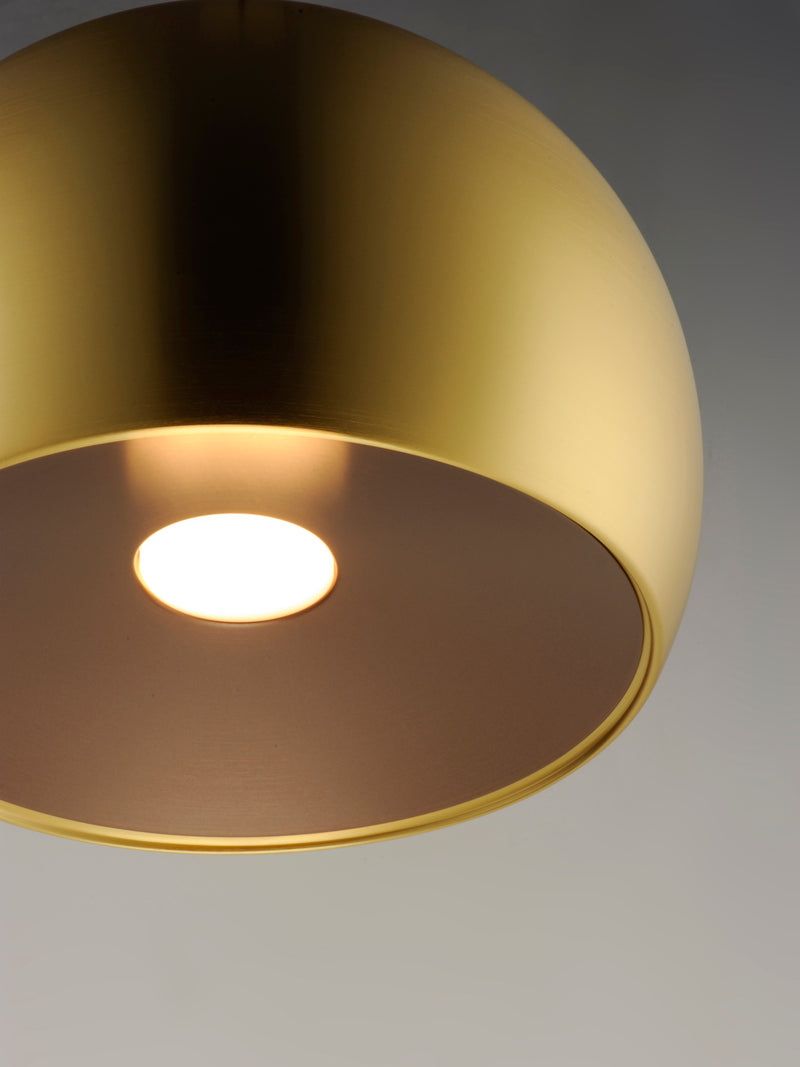 Palla Led Pendant Coffee S