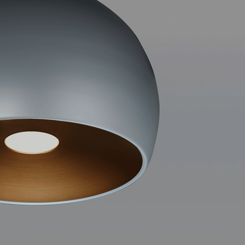 Palla Led Pendant Dark Gray M