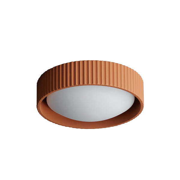 Terra Cotta Souffle Led Flush Mount S