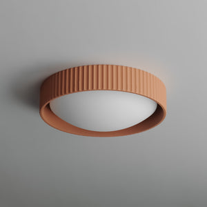 Terra Cotta Souffle Led Flush Mount M
