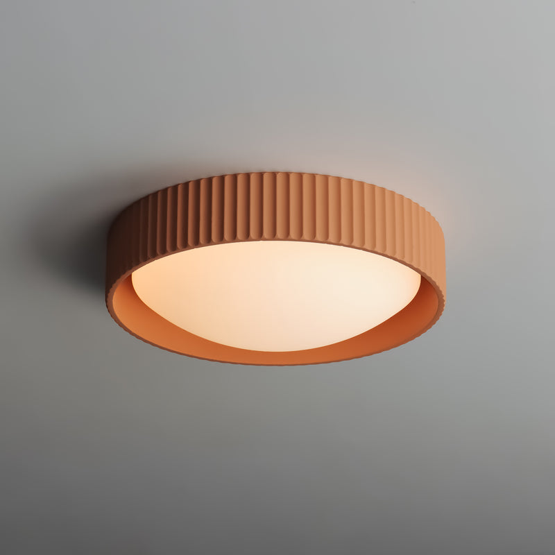 Terra Cotta Souffle Led Flush Mount M