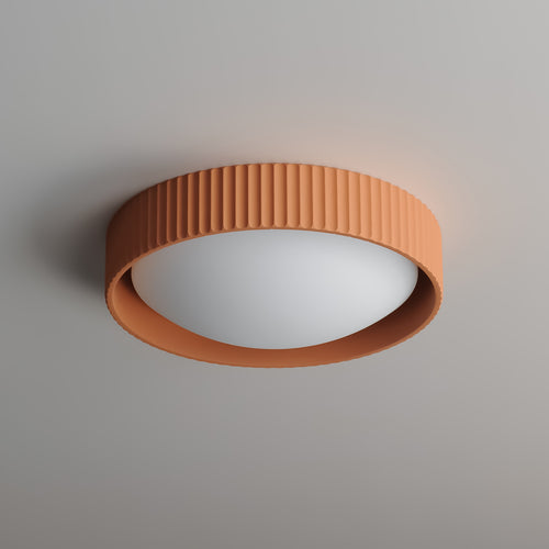 Terra Cotta Souffle Led Flush Mount M
