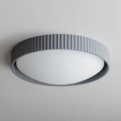 Gray Souffle Led Flush Mount L