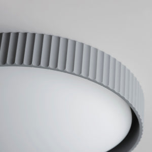 Gray Souffle Led Flush Mount L