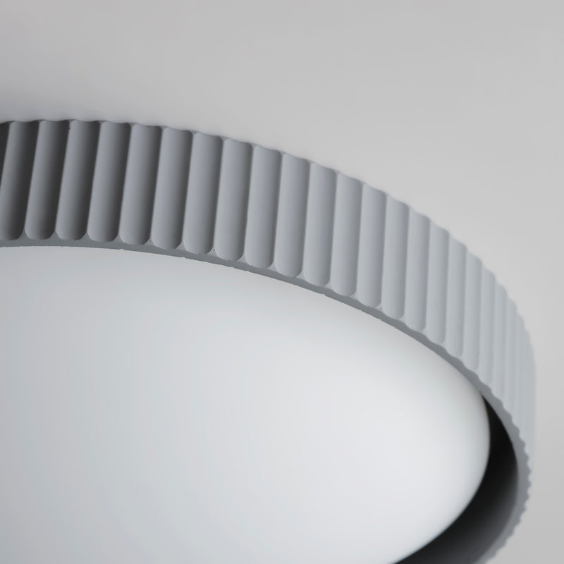 Gray Souffle Led Flush Mount L